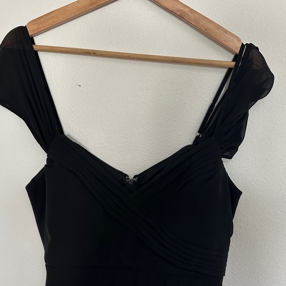 Birdy Grey Black Maxi Dress/bridesmaid - Picture 2 of 14